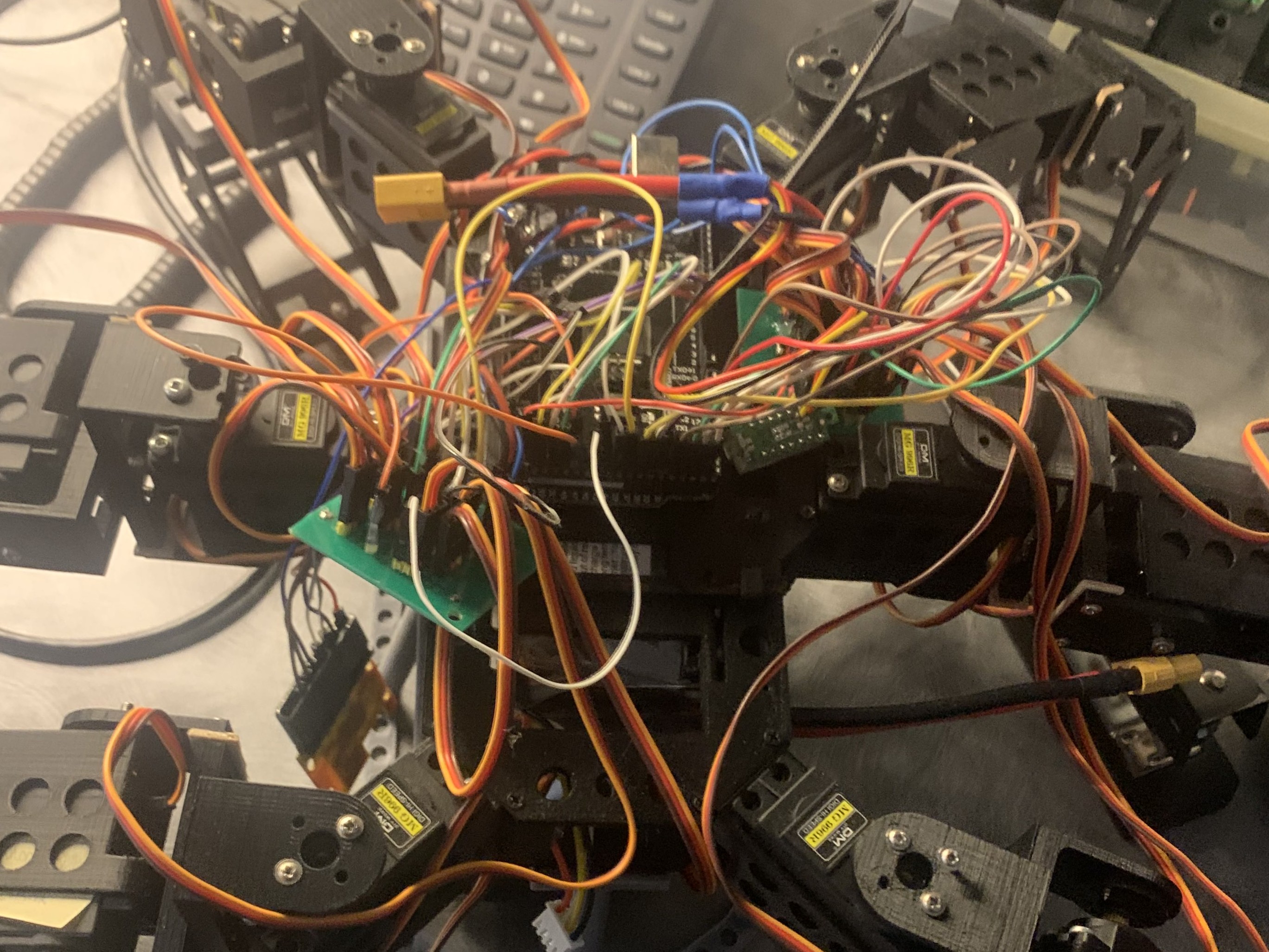 Original hexapod robot condition